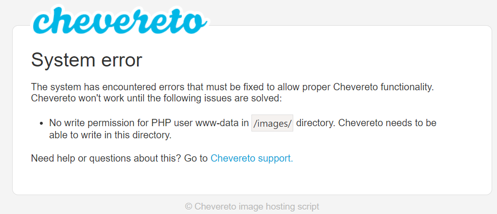 群晖Docker安装图床-Chevereto
