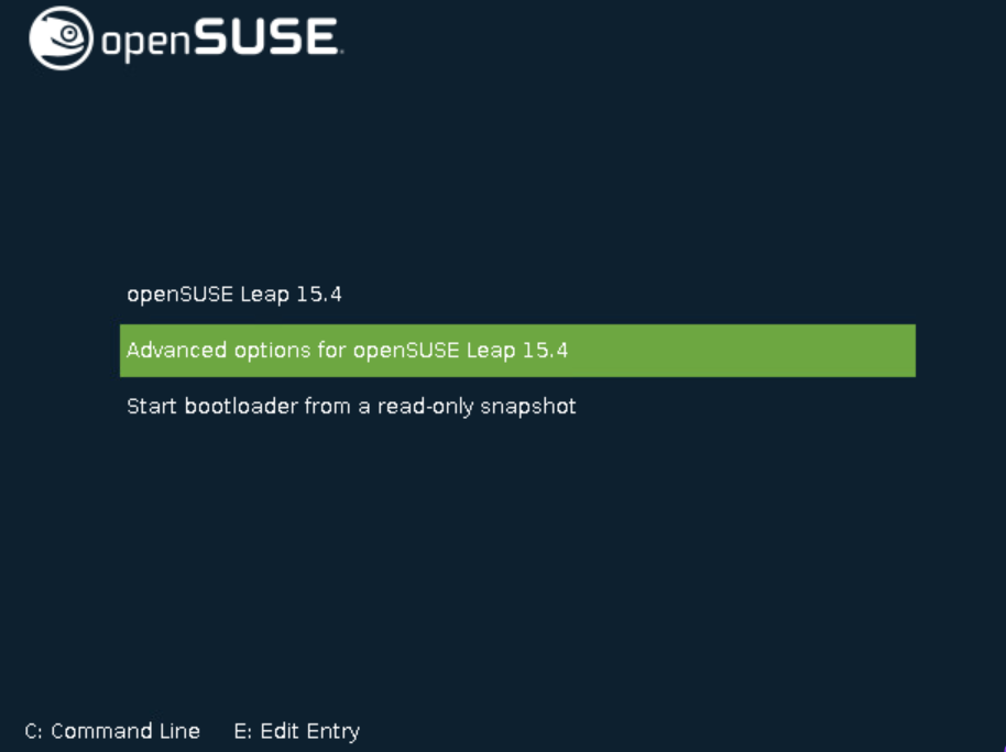 openSUSE Leap 15 修改Root密码