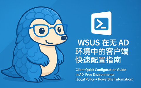 WSUS 在无 AD 环境中的客户端快速配置指南