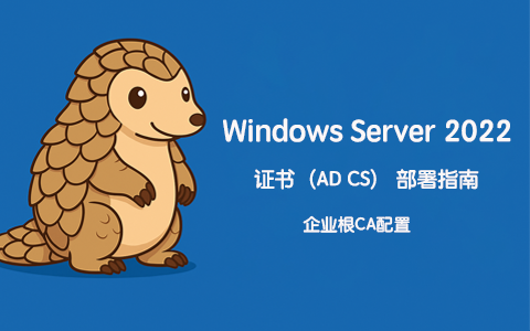 Windows Sever 2022 部署证书服务（AD CS）